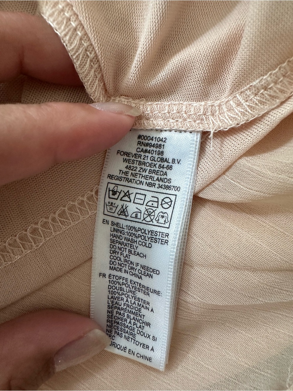 Forever 21 Blush Pink Sleeveless Fairycore Mini Dress Small - Picture 9 of 10